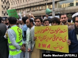 د احتجاج ګډونوالو د سیند پر حکومت د نه پاملرنې تور پورې کړ