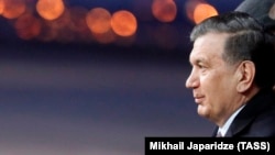 Ўзбекистон президенти Шавкат Мирзиёев.