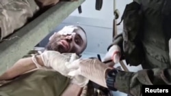 "Азовсталдан" чыгарылган украин жоокери. 16-май 2022-жыл