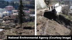 ამ ფოტოზე დაბა შუახევია - ფოტო 2024 წელსაა გადაღებული.