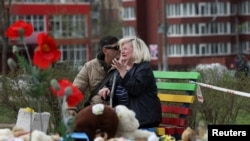 Орус армиясынын соккусуна туш болгон балдар аянтчасы. Кривой Рог шаары, 7-апрель, 2025-жыл.