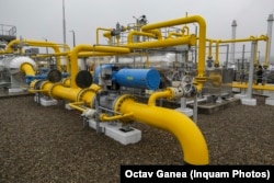 Depozit de gaze din județul Dâmbovița.