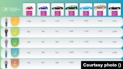 Plafonarea prețului de referință se va face în funcție de categoria autovehiculului și vârsta șoferului.