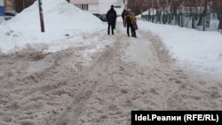 Казанда кыш. Архив фотосы