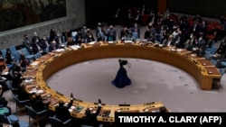 Голосование по проекту резолюции с осуждением вторжения в Украину. Нью-Йорк, 25 февраля 2022 года