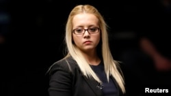 Десислава Божилова по време на мач.