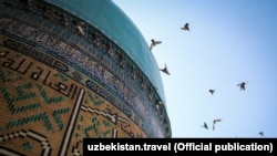 Өзбекстандын Шахрисабз шаарындагы мечит. 