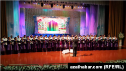 Государственный хор Туркменистана. Ашхабад. 28 августа 2022 г.