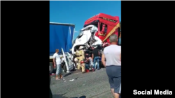 Скриншот с видео. 21 августа 2022 года.