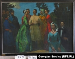 რობერტ სტურუას ეს ნამუშევარი ეროვნულ გალერეაში ინახება. ის ფონდში 2014 წელს დაბრუნდა