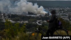 Украинските сили во ослободениот Изум