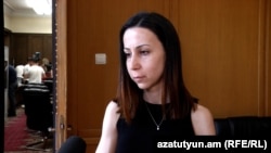 Armenia - Maria Karapetian, a parliament deputy from the ruling Civil Contract party, July 27, 2022.