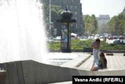 Od 10 najtoplijih leta u Srbiji je čak devet bilo posle 2000. godine, kaže Goran Pejanović, načelnik Odeljenja Nacionalnog centra za klimatske promene. Fotografija: Leto u Beogradu 2022. godine.