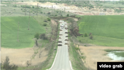 Траса Лисичанськ-Бахмут на Донбасі