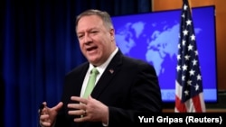 Birleşen Ştatlaryň Döwlet sekretary Maýk Pompeo