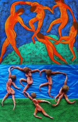 "Танец" из креветок от Натали Шевченко