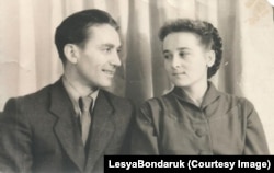 Ivan Honcearuc și soția lui, Anna