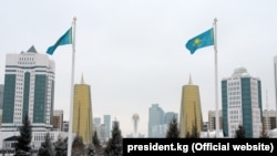 Казакстан.  Ак-Орда. Байтерек.