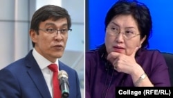 Эдиль Байсалов и Чолпон Джакупова.