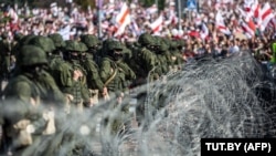 Беларусь, Менск, жнівень 2020 году 