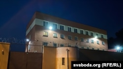 Ізалятар часовага ўтрыманьня на завулку Акрэсьціна ў Менску, 2020 год