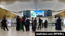 Ашхабадский аэропорт. 