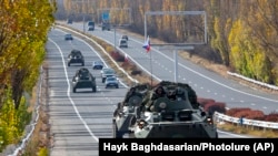 Тоолуу Карабак. Орусиянын аскердик техникалары. 13-ноябрь, 2020-жыл.