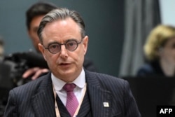 Прем'єр-міністр Бельгії Барт де Вевер прибув на засідання Європейської ради в Брюсселі, Бельгія, 18 грудня 2025 року