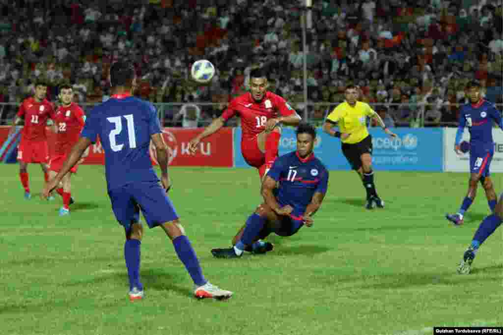 Жарым коргоочу Кайрат Жыргалбек уулу.&nbsp;