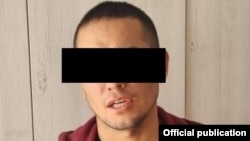 Милиция тараткан шектүүнүн сүрөтү. 