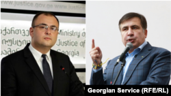 საილუსტრაციო ფოტო: რატი ბრეგაძე და მიხეილ სააკაშვილი