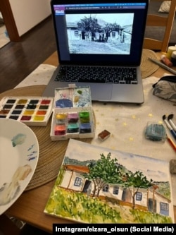 Эльзара скучала по Крыму и проводила вечера, рассматривая фото в интернете