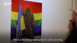 Ukrainian Art Exhibit Pays Tribute To LGBT Soldiers