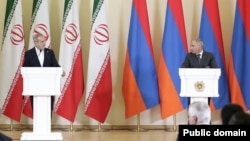 Իրանի նախագահի և Հայաստանի վարչապետի համատեղ ասուլիսը Երևանում, 19-ը օգոստոսի, 2025թ.