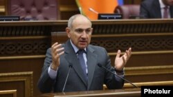 Վարչապետ Նիկոլ Փաշինյանը խորհրդարանում, Երևան, 18-ը սեպտեմբերի, 2025թ. 