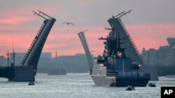 Корвет «Стійкий» у Санкт-Петербурзі, архівне фото