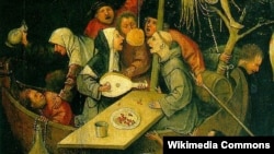 И. Босхтун "Акылсыздардын кемеси" (1490-1500)