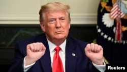 АКШнын президенти Дональд Трамп.  Вашингтон. 2020-жылдын 26-ноябры.