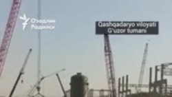 Рабочие, занятые на строительстве крупного завода по сжижению газа Uzbekistan GTL, устроили беспорядки