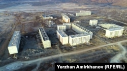 Село Верхние Кайракты. Карагандинская область, 21 октября 2019 года.  