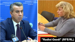 Умед Бобозода ва Татяна Москалкова