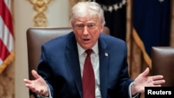 Прэзыдэнт ЗША Дональд Трамп. Архіўнае фота