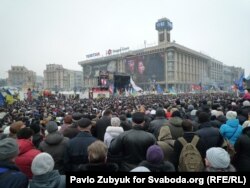 "Народное вече" 9-го февраля на Майдане стало "юбилейным" - 10-м по счету