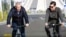 Igor Makarow we Gurbanguly Berdimuhamedow Aşgabatda welosipedli gezelenç edýär. Altyn Asyr TW