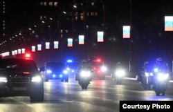 Путинни кутиб олиш. Бишкек, 25 ноябр, 2025 йил.