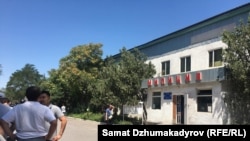 Здание ОВД города Токмака. 15 июля 2019 года.