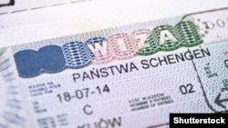 Ілюстрацыйнае фота. Польская шэнгенская віза