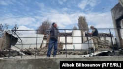 Көк-Терек айылы. Баткен. 7-май, 2021-жыл.