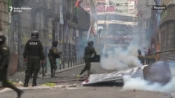 Sukob policije i Moralesovih pristalica u La Pazu