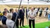 Аляксандар Лукашэнка ў часе інспэкцыі сельскай гаспадаркі ў Смалявіцкім раёне Менскай вобласьці 8 жніўня 2025 году 
